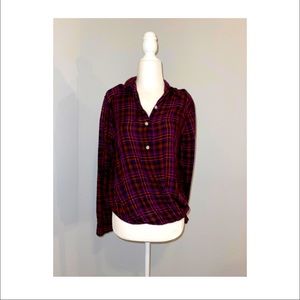 Flannel half button up from Mossimo
